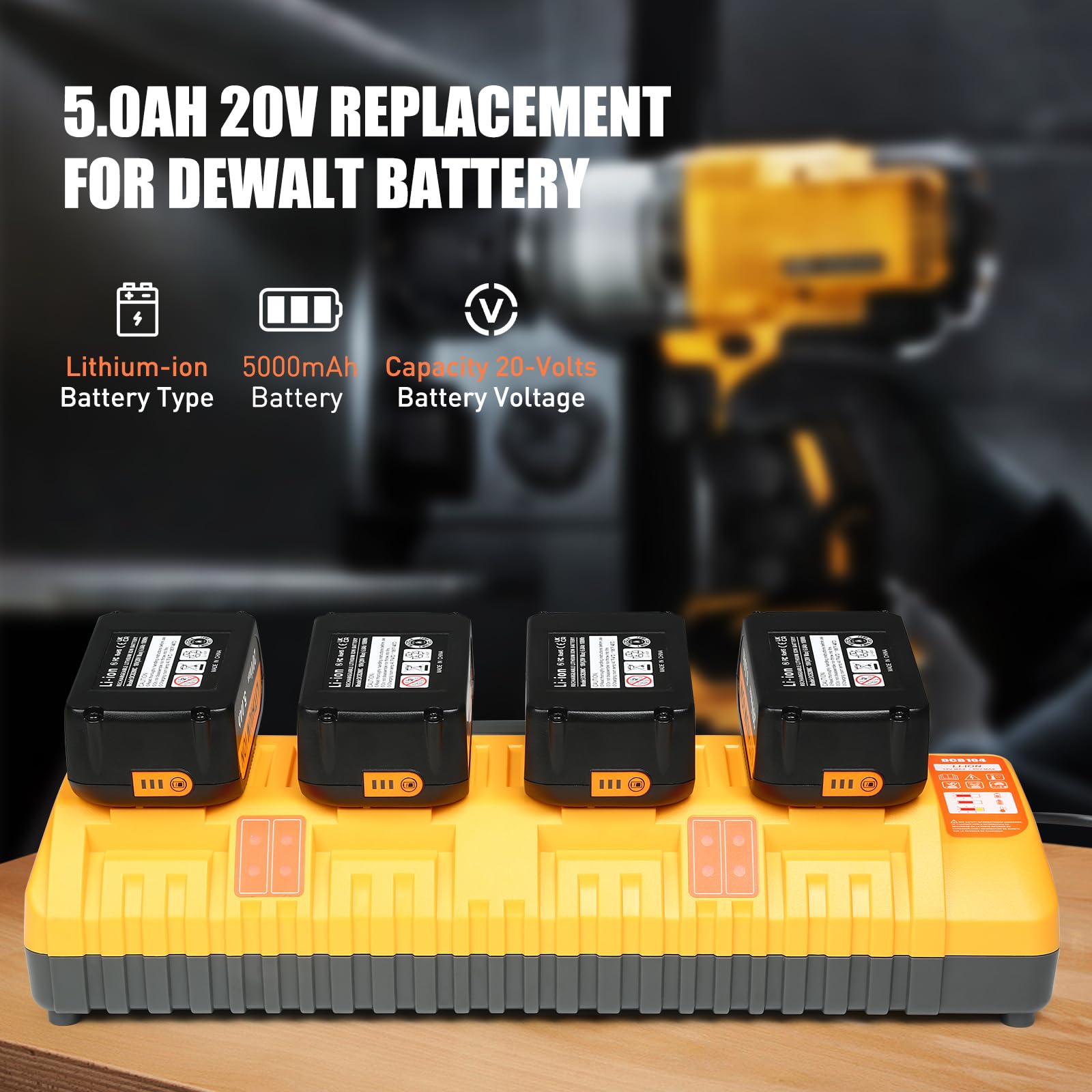 Tomapex built-in safety protections prevent overheating and overcharging.