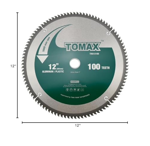TOMAX limited lifetime warranty badge indicating product support.