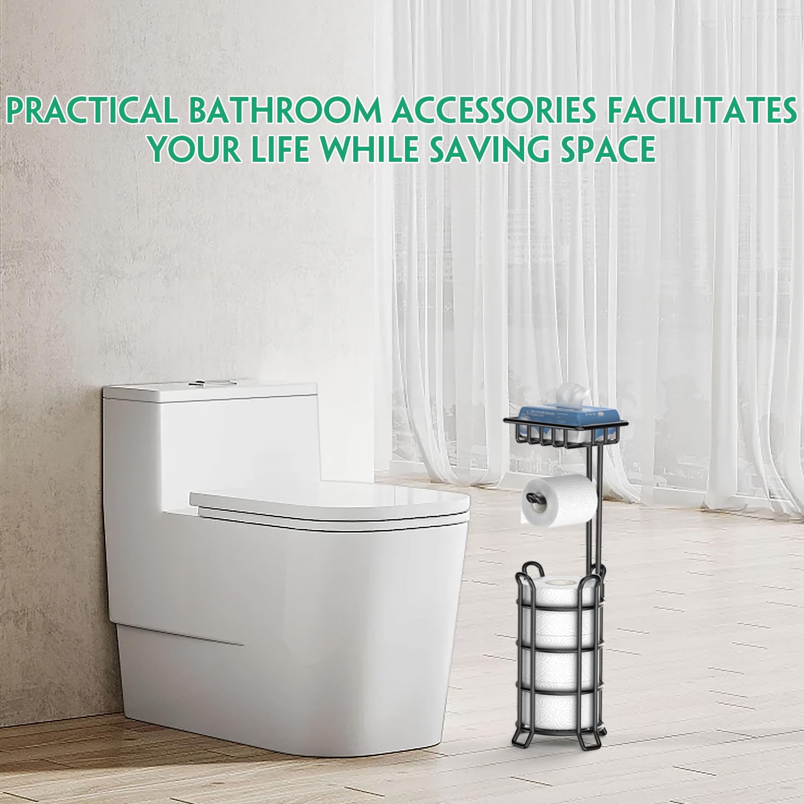 TomCare easy no-tools assembly with clip-in design for quick setup.