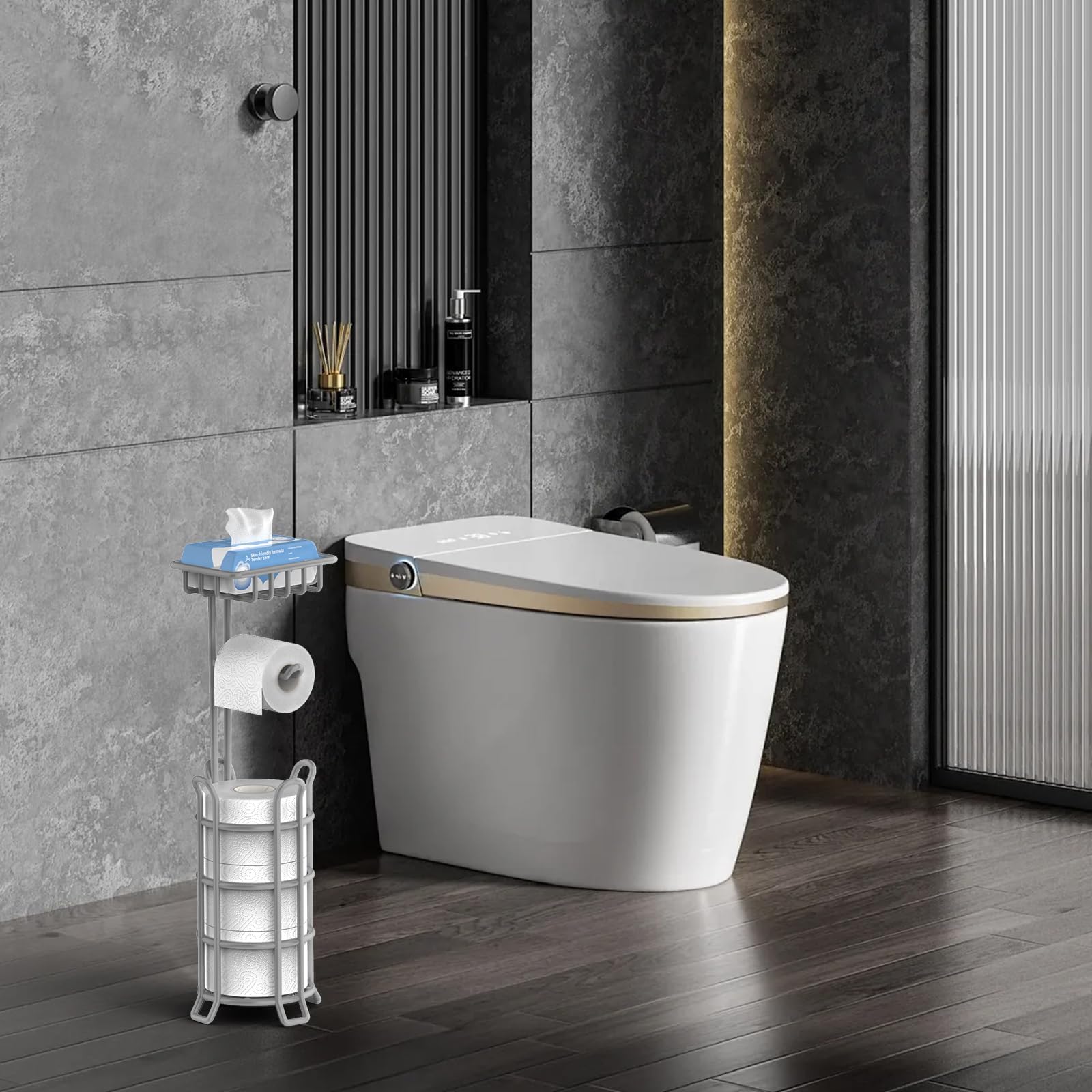 TomCare durable metal finish is easy to wipe and maintain in daily use