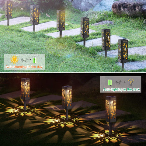 TomCare solar lights with high efficiency panel for reliable daytime charging