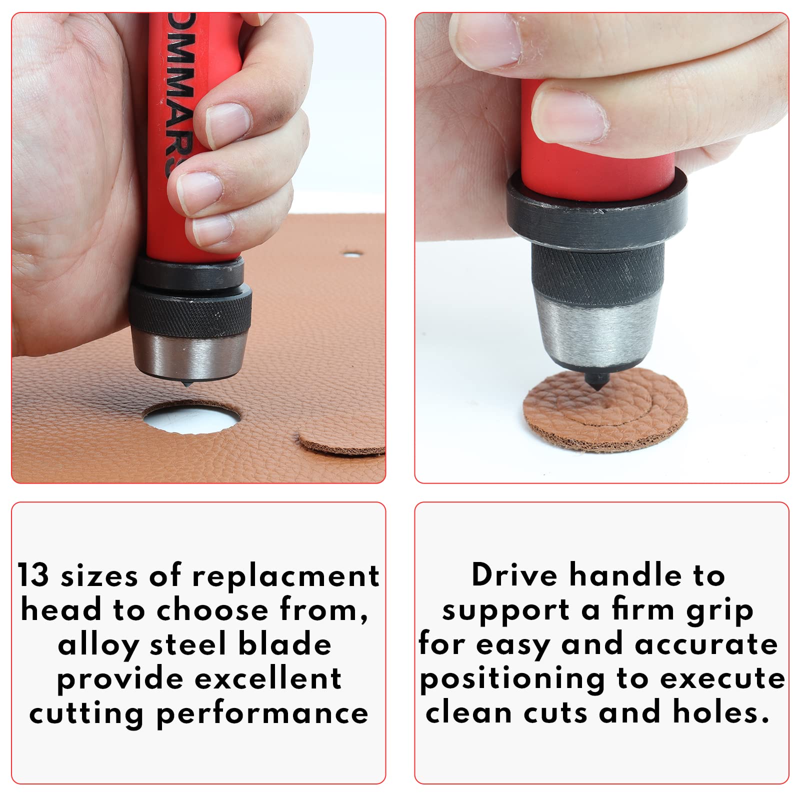 TOMMARS alloy blades resist corrosion for durable, clean cuts
