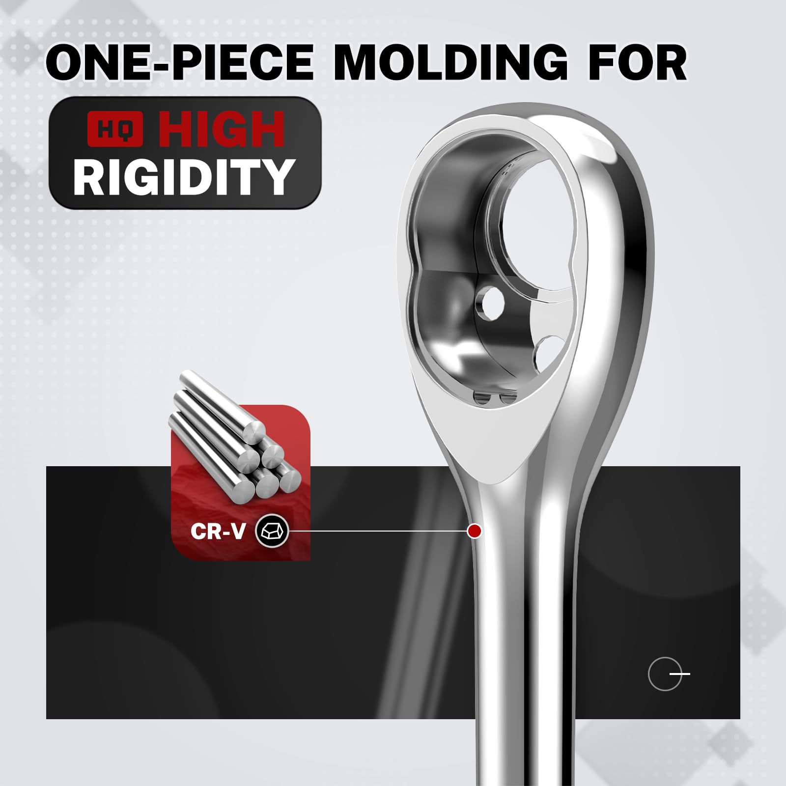 TOMMARS ratchet 72-tooth gear enables precise, smooth engagement.