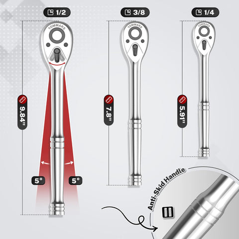 TOMMARS reversible mechanism for easy direction changes.