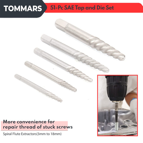TOMMARS threading demonstration showing internal and external threads