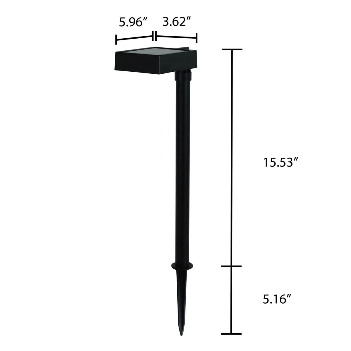 Tommy Bahama solar path light graphite black finish complements modern landscapes