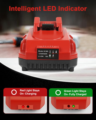 TOMORTOOL batteries compatible with all Milwaukee M18 tools.