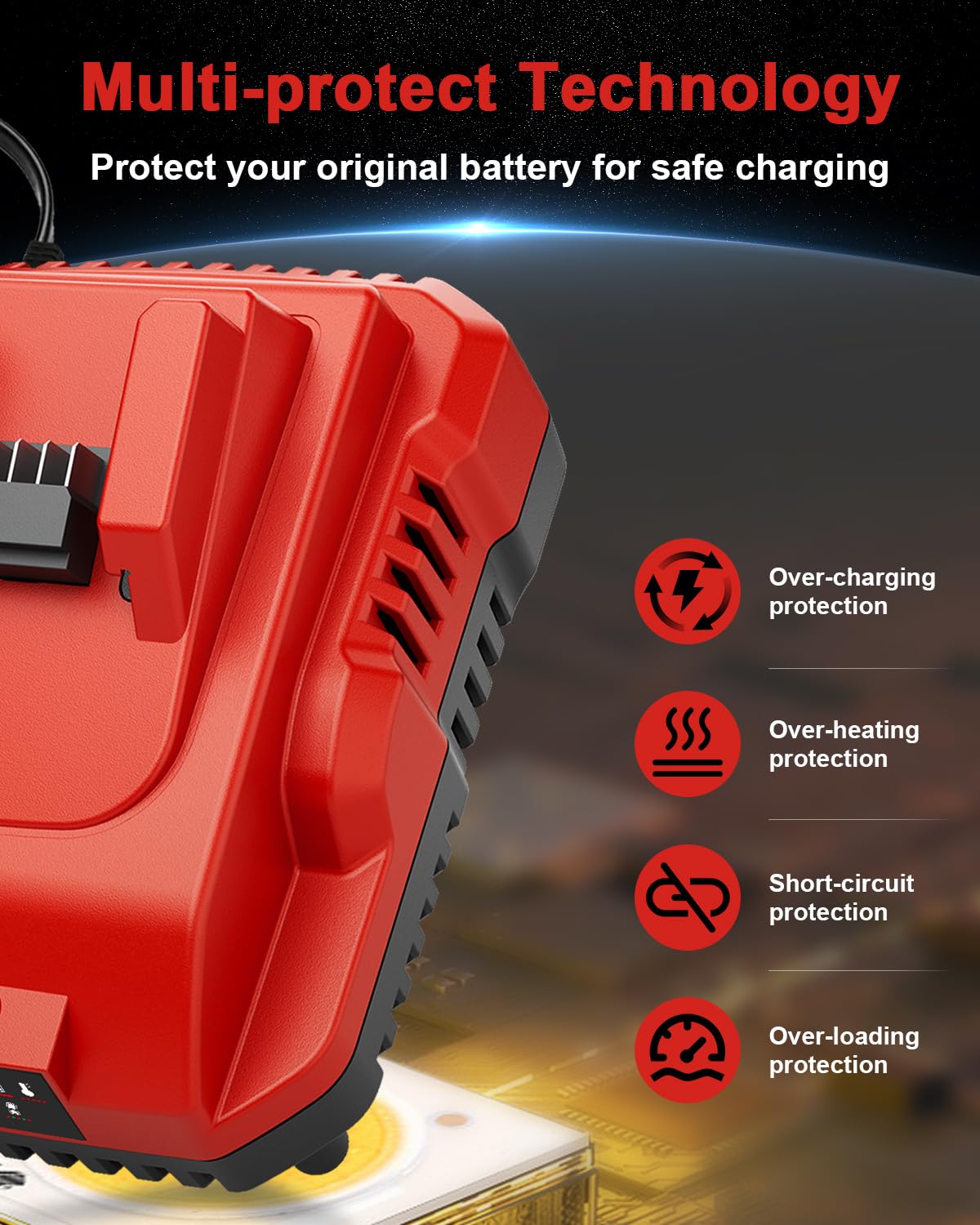 TOMORTOOL on-site performance of 18V battery in challenging conditions.