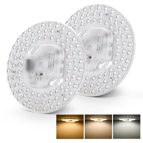 Tomosu ceiling fan light kit outer view for a modern retrofit that enhances room lighting.