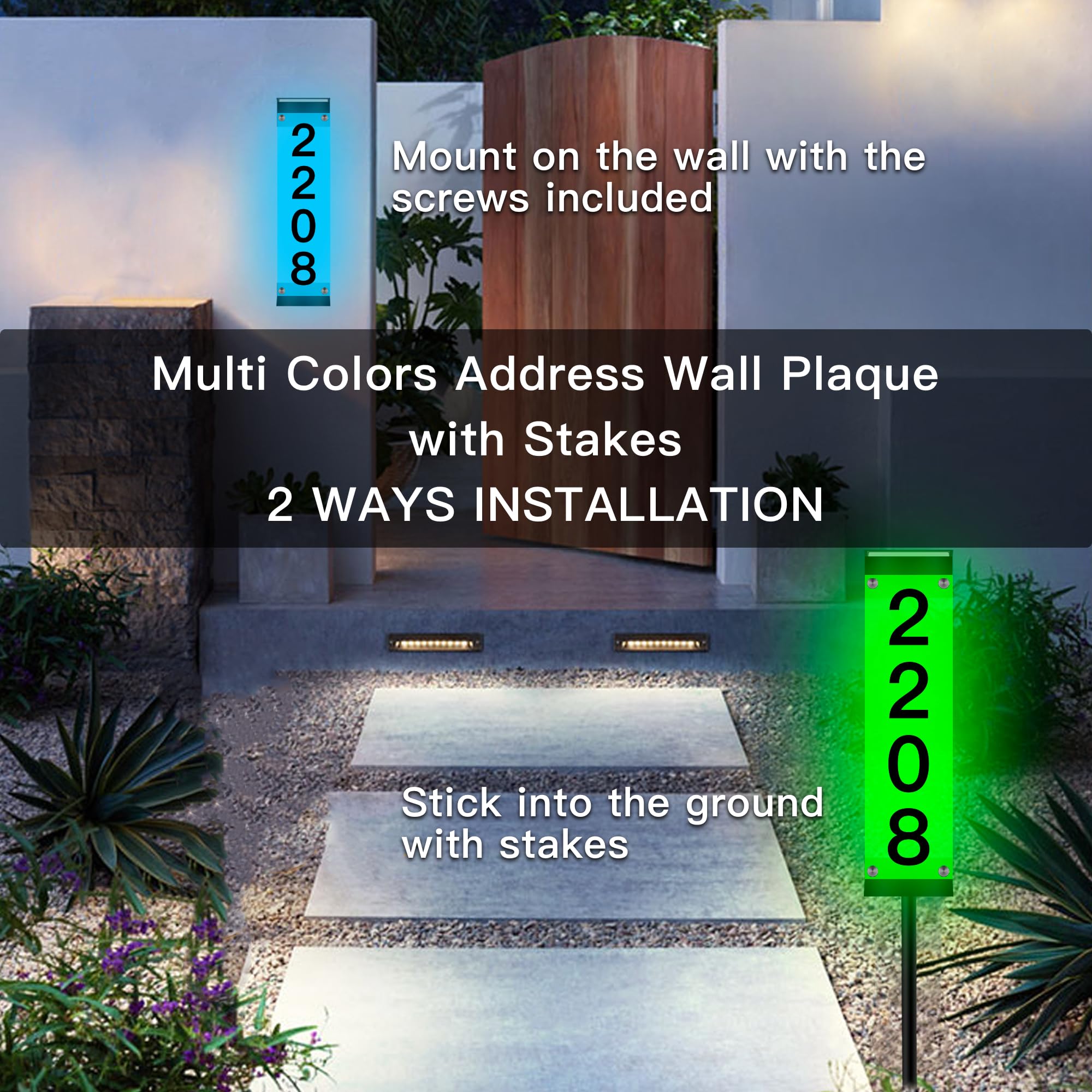 Tomskiko IP55 waterproof sign withstands rain and snow