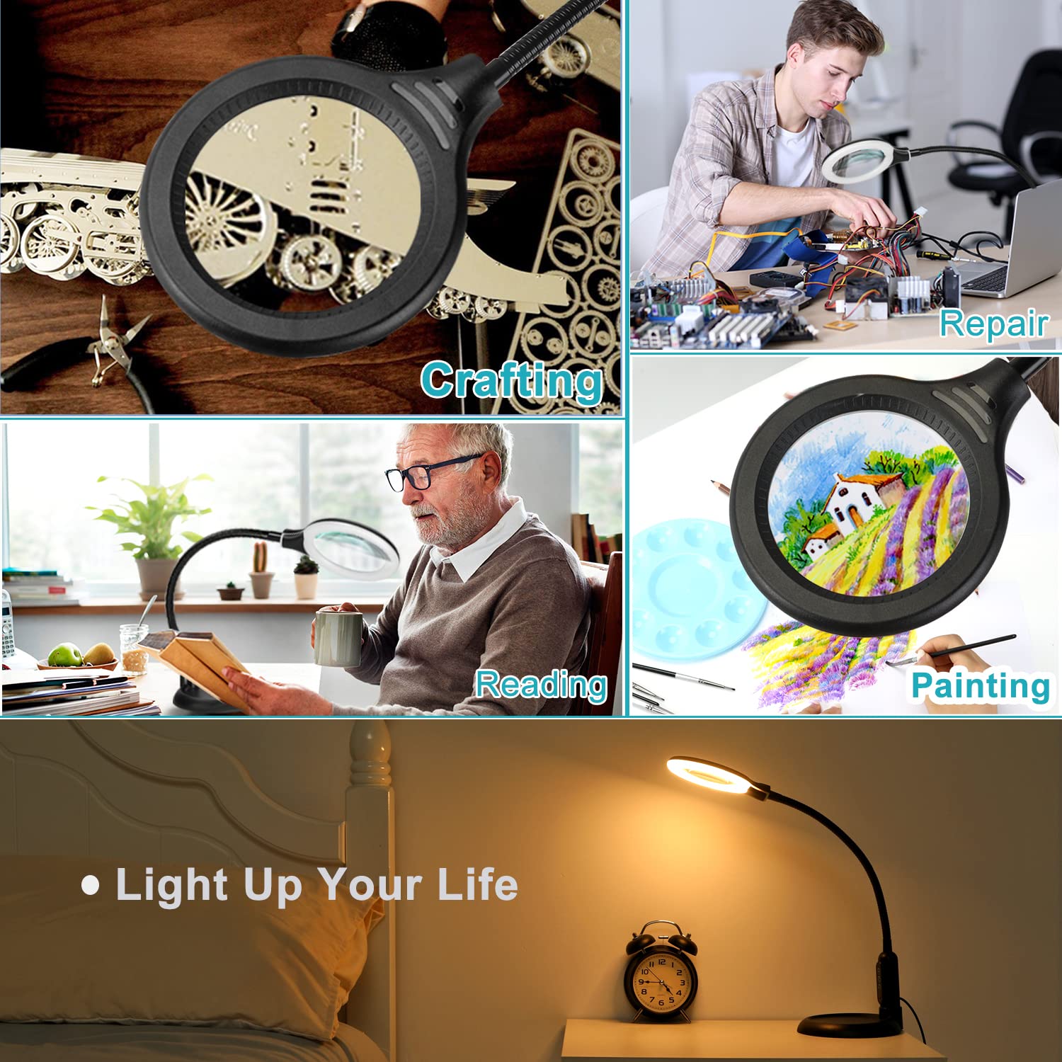 Tomsoo senior-friendly gift idea for visual tasks and hobbies