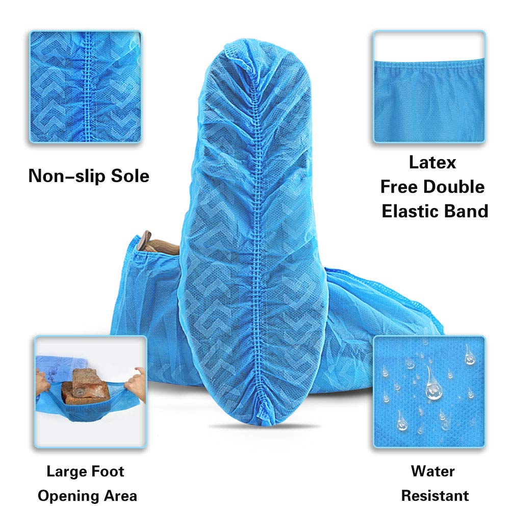 Tomus-UNI non-slip shoe covers provide extra grip on slick floors