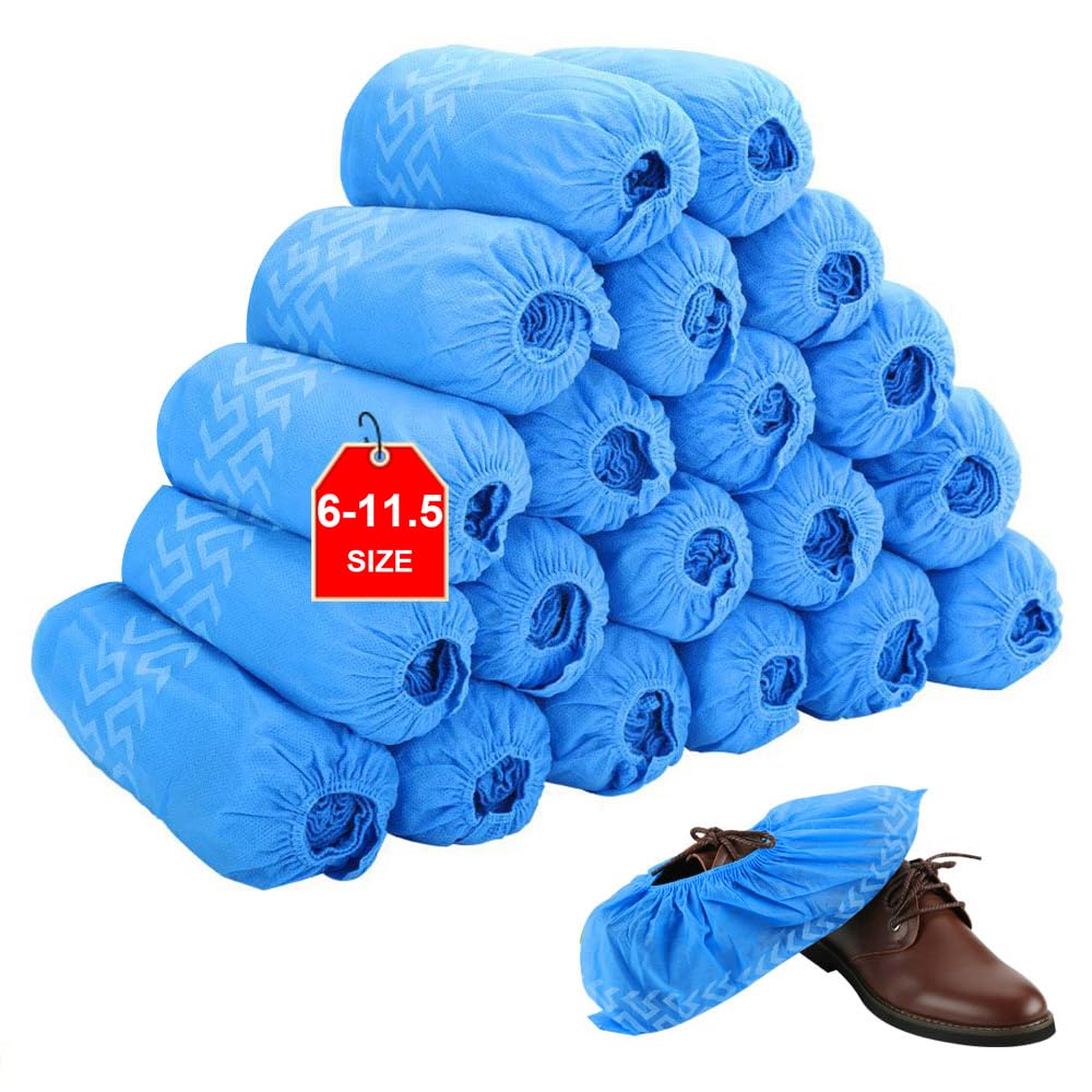 Tomus-UNI shoe covers pack 200 pieces keeps floors clean.