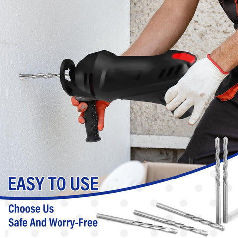 Tondiamo versatile bits cut drywall and light brick or template tasks.