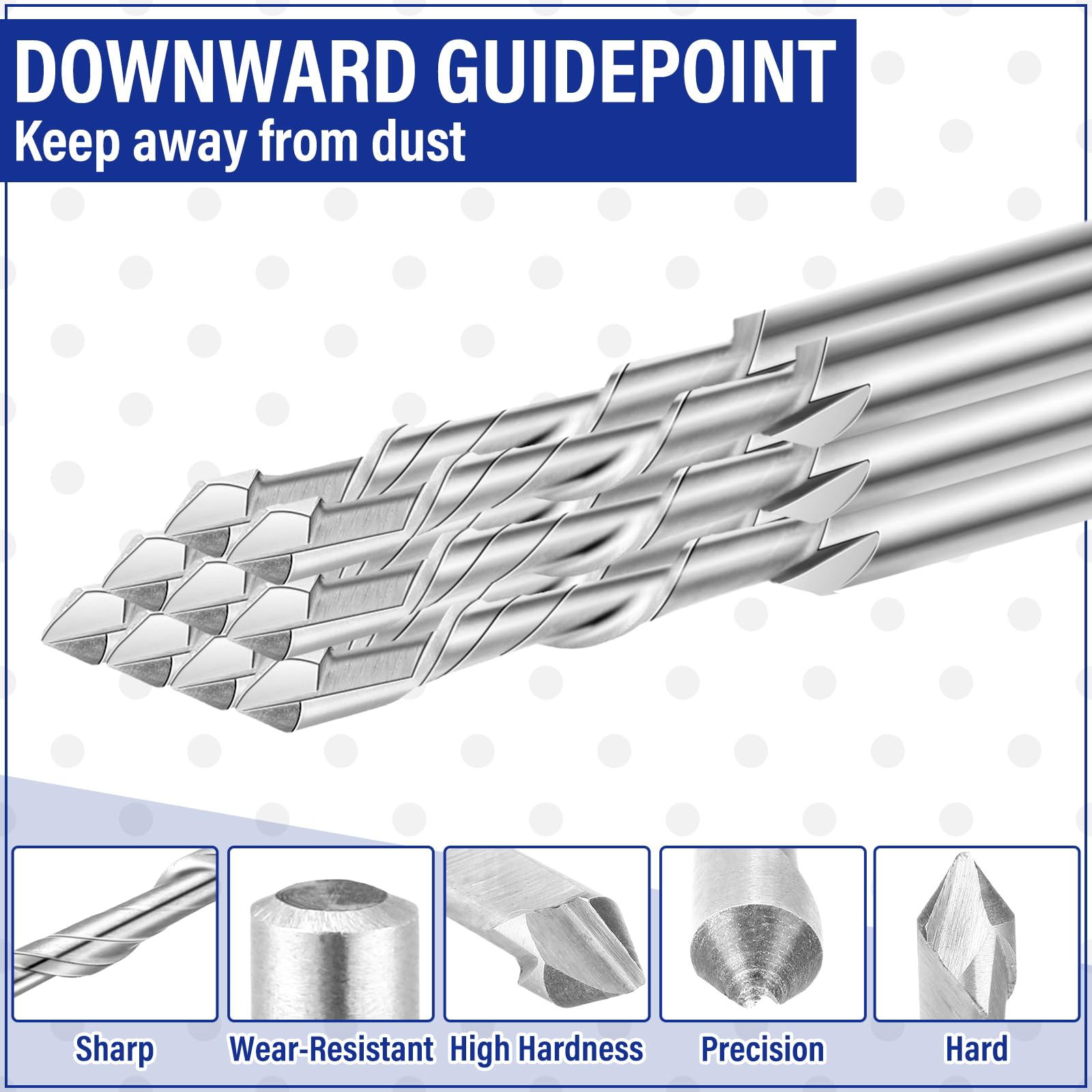 Tondiamo drywall bit made from M2 high-speed steel for durability