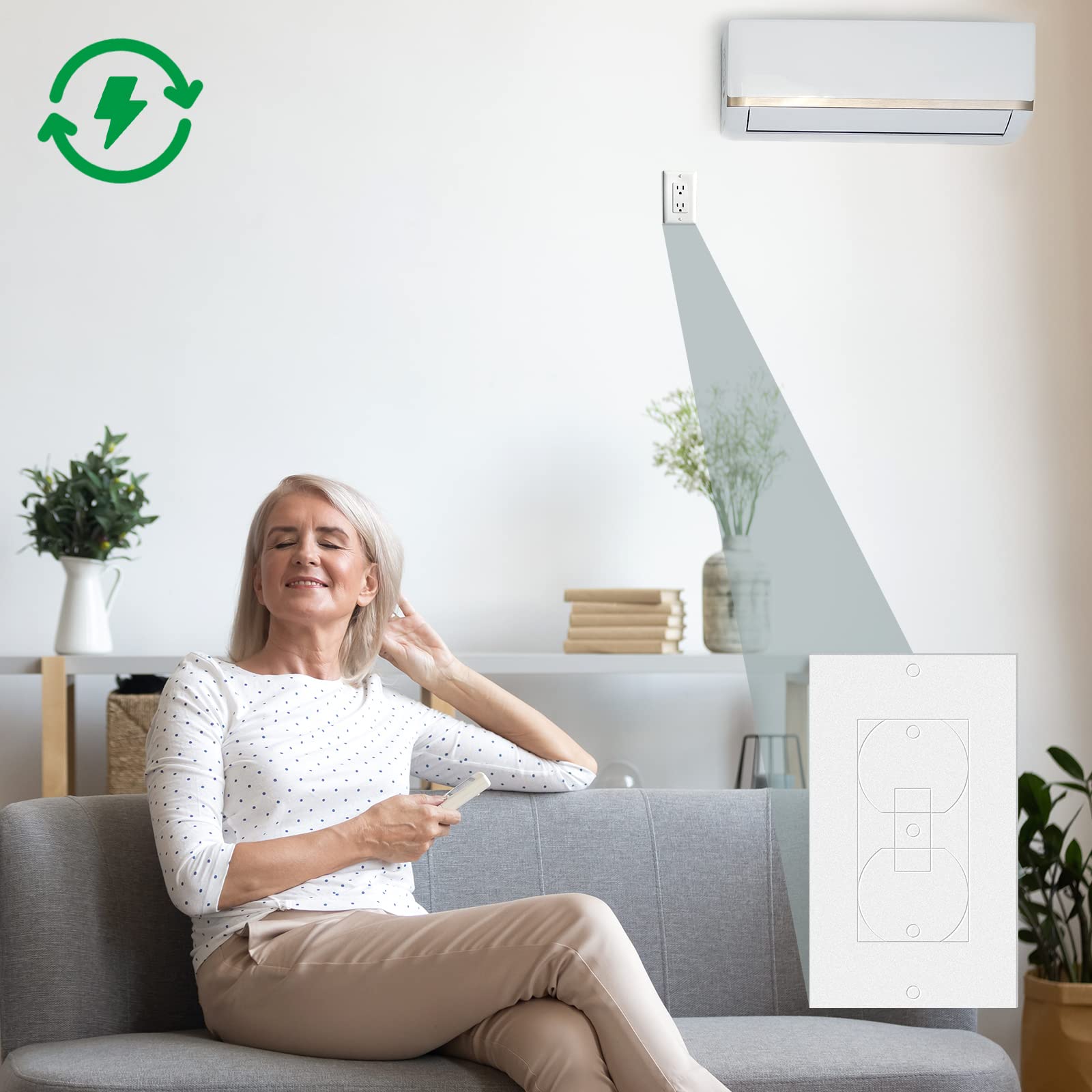 Tondiamo eva foam wall gasket enhances weatherproofing around outlets and switches