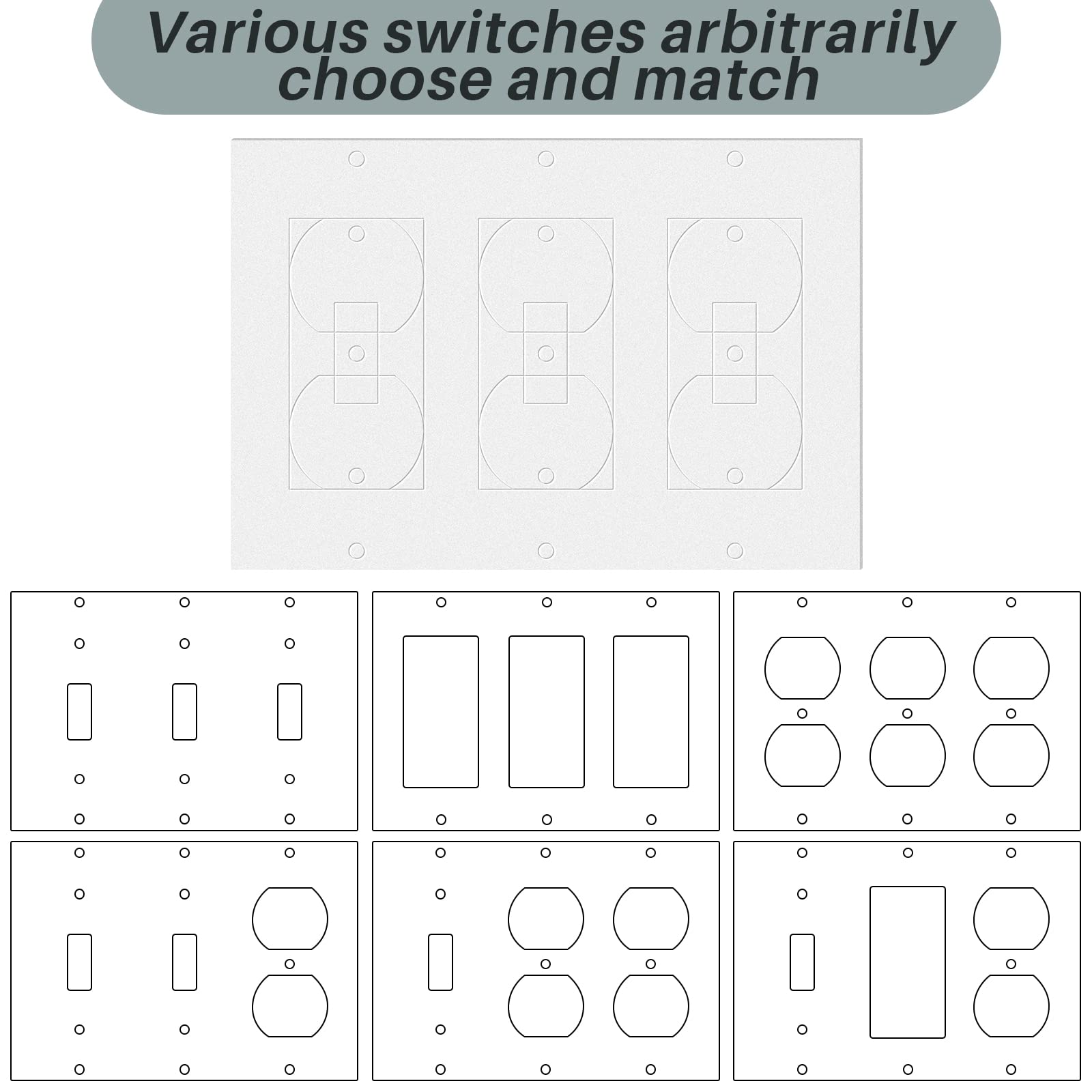 Tondiamo installation closeup shows easy setup on a wall plate