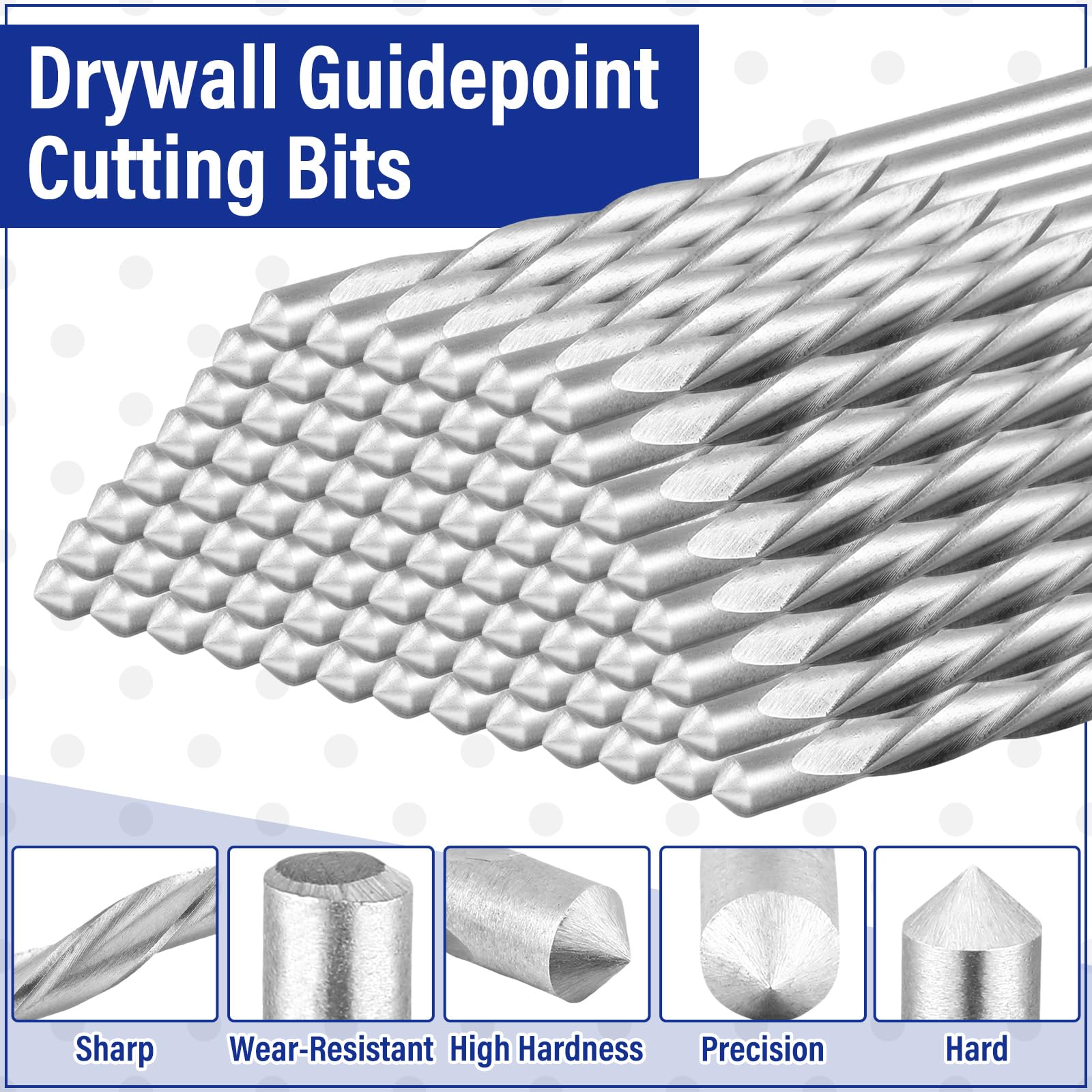 Tondiamo guide-point bits deliver clean, stable milling around outlets and fixtures.