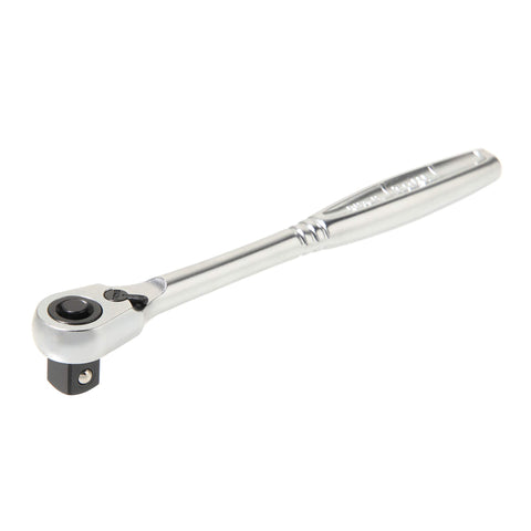Tone Ratchet Handle compact head with 3/8 inch drive for precise control.