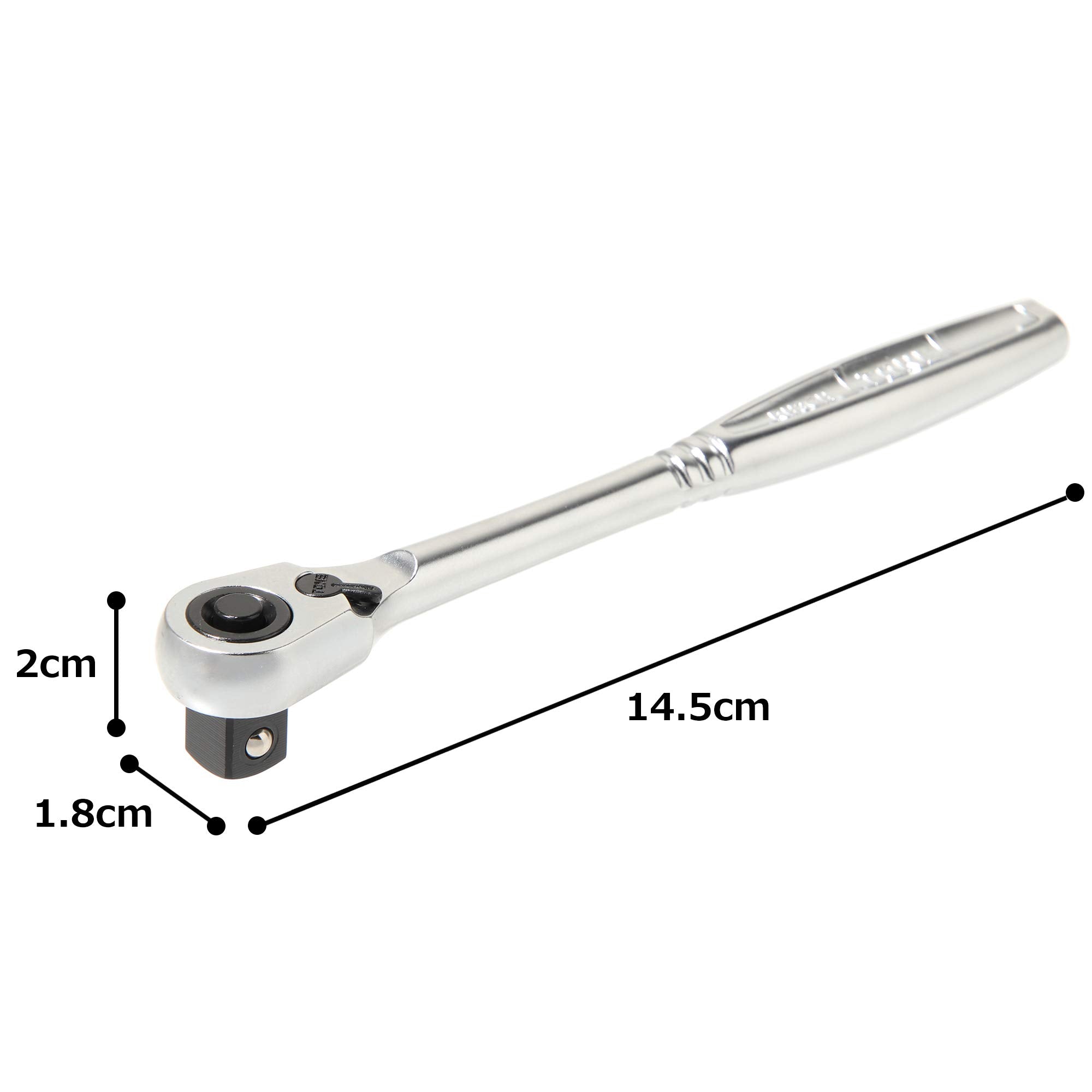 Tone Ratchet Handle lightweight build supports extended use without fatigue.