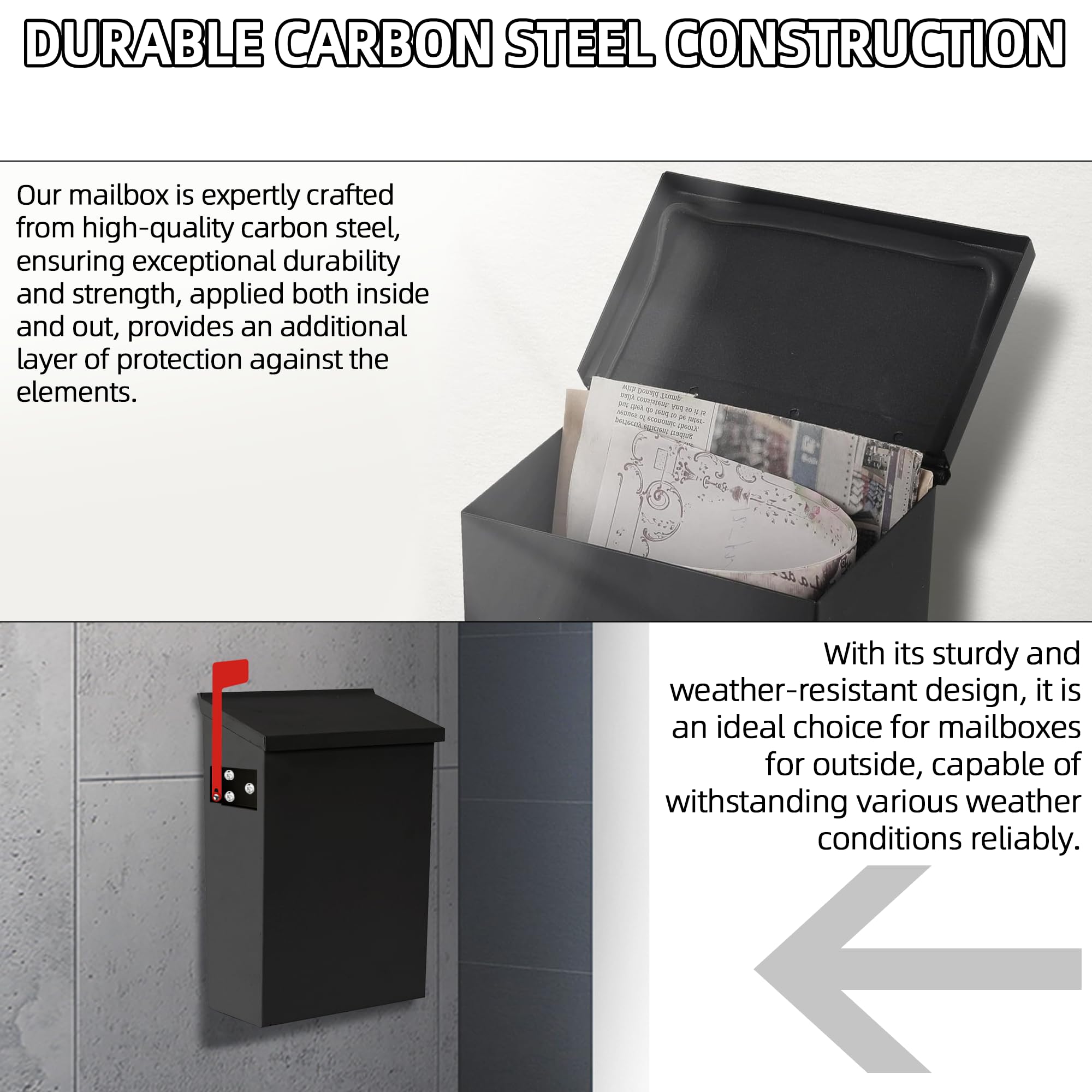 TonGass carbon steel construction ensures durable outdoor performance.