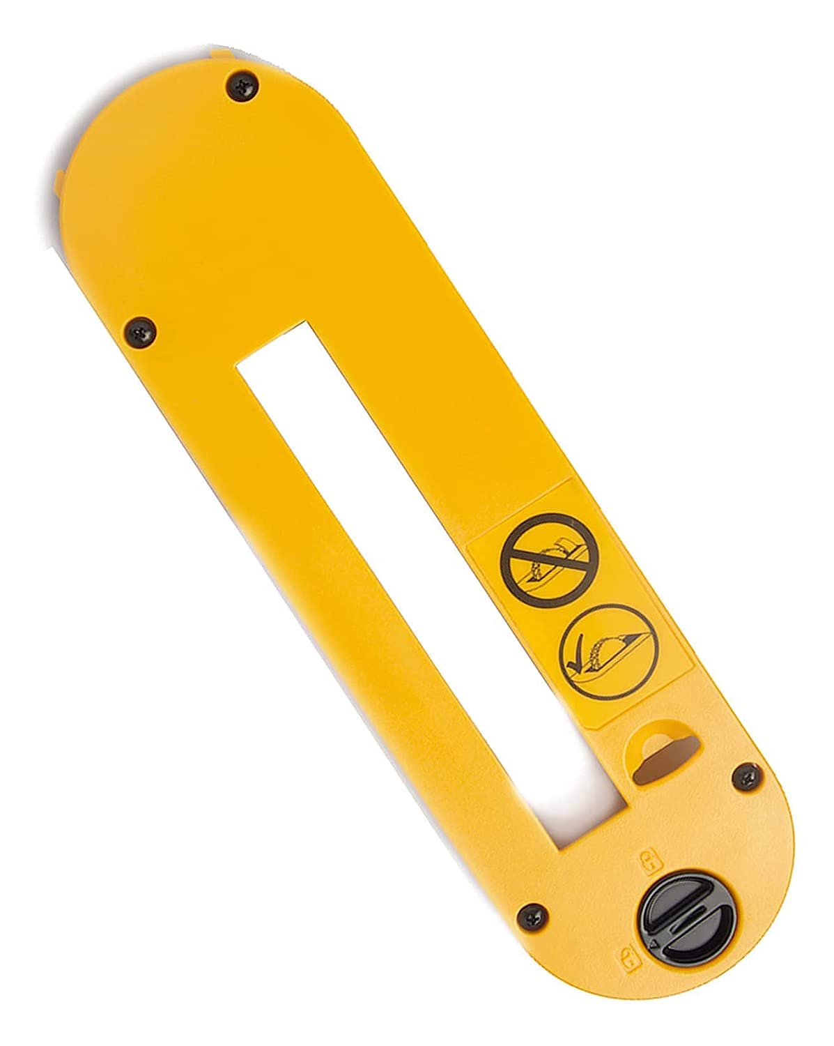 TonGass Dado Throat Plate for DeWalt 10-inch saw, secure fit and smooth dado operation.