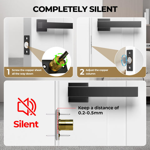 Tonitrui magnetic door catch demonstrates silent operation for peaceful rooms