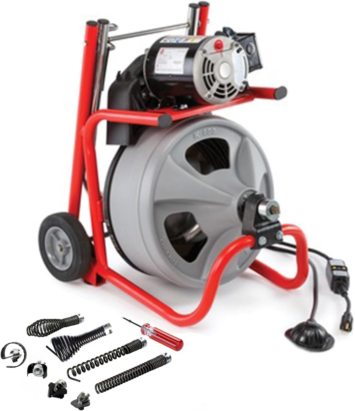 TONKI drain snake spirals tackle tough blockages with efficient debris removal
