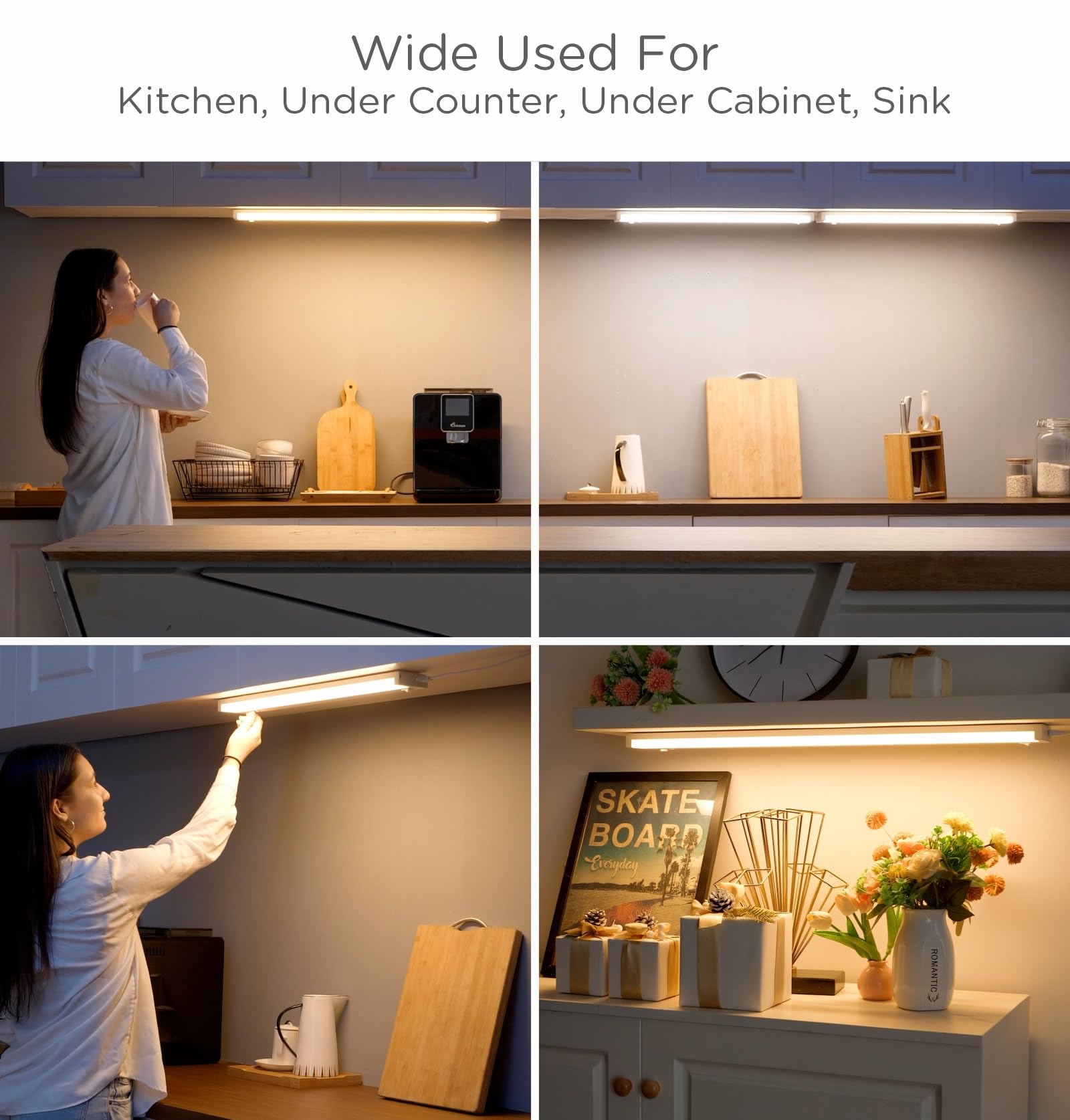 Tonlesm high-lumen output supports bright kitchen tasks with efficiency.