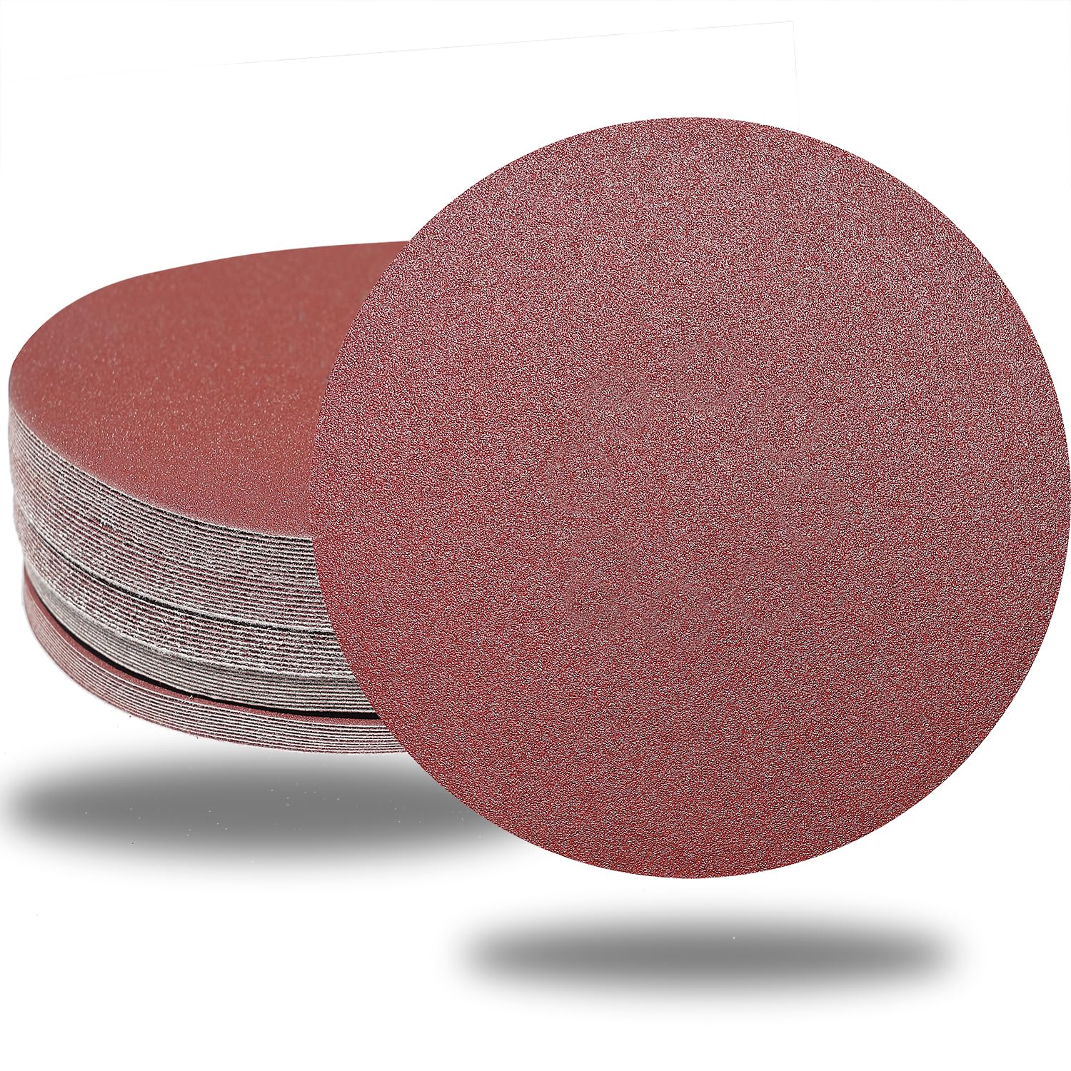 Tonmp 7in sanding disc with hook-and-loop back for easy swapping on drywall sander.