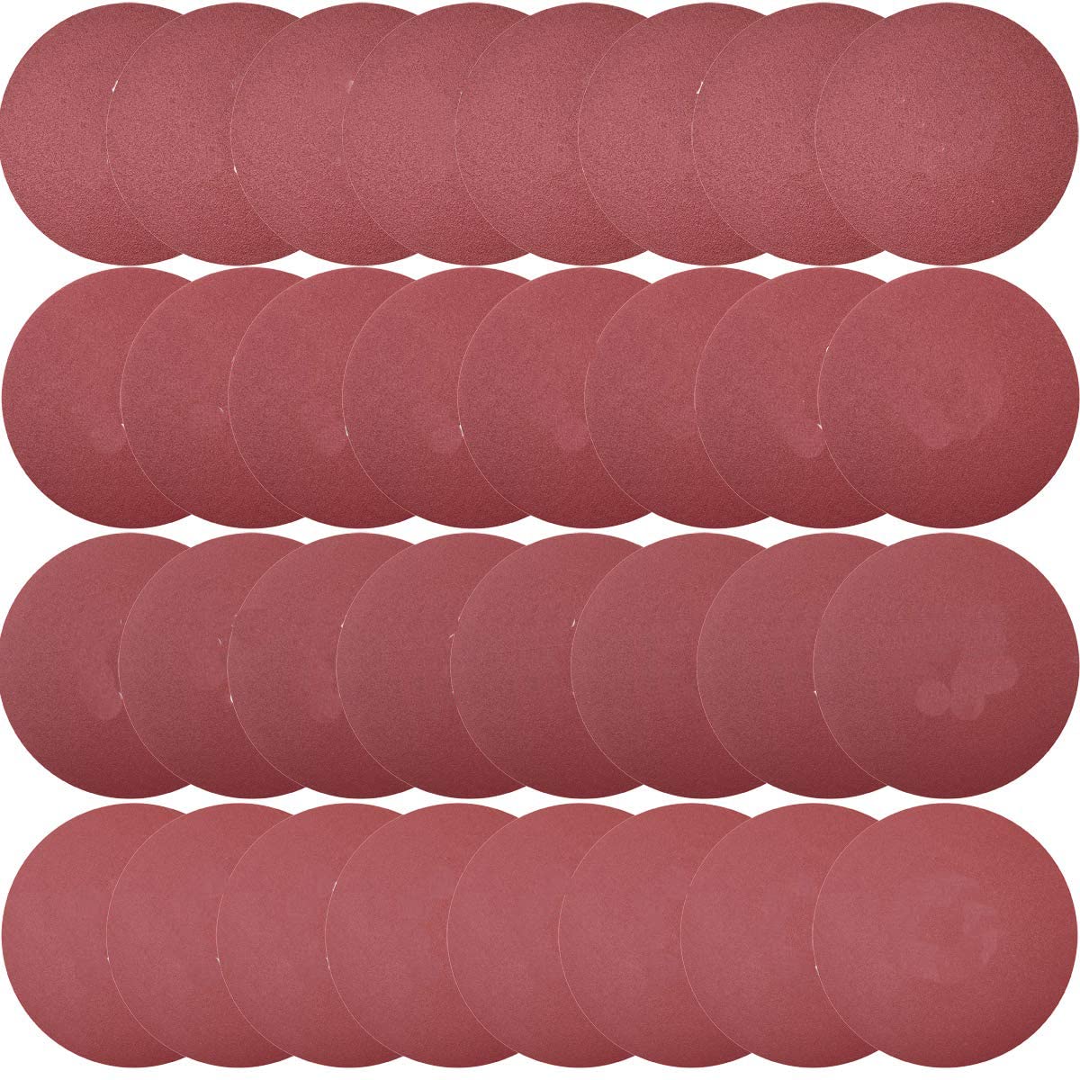 Tonmp aluminum oxide sanding discs constructed for consistent grit and longevity.