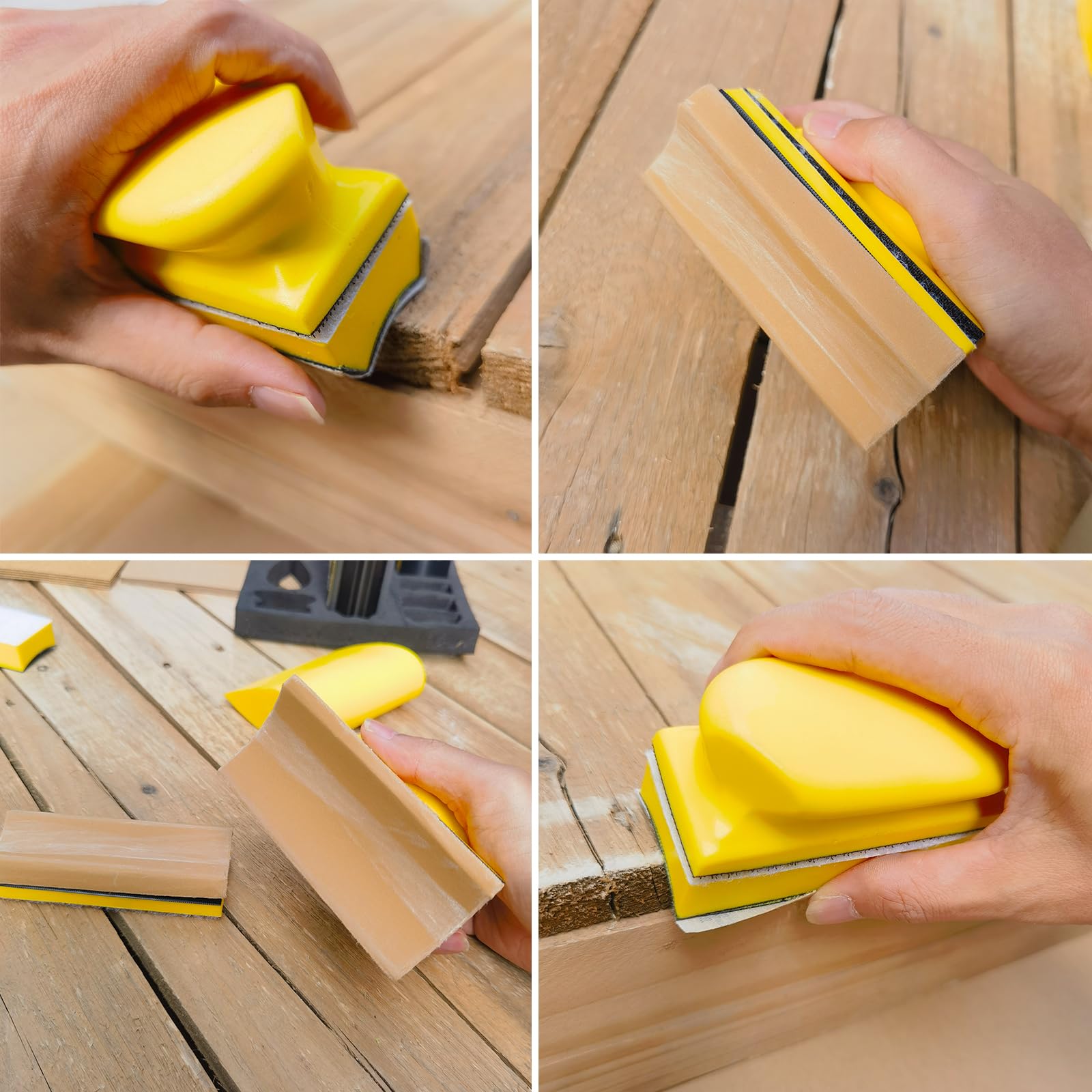 Tonmp convex and concave blocks fit curved surfaces.