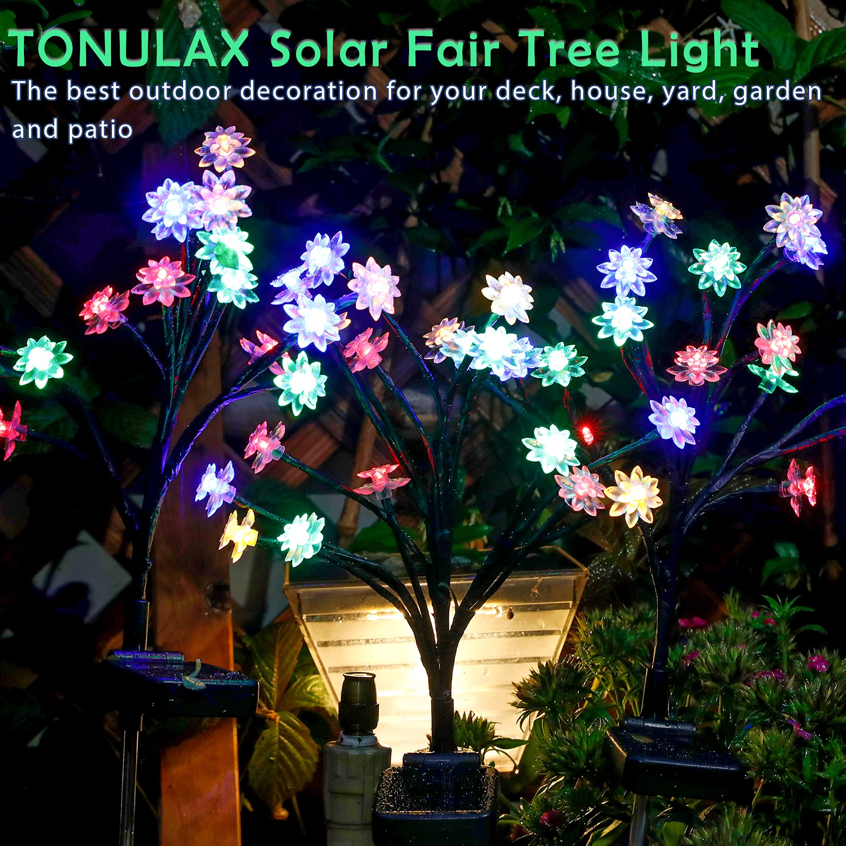 TONULAX lights show bendable stems for flexible angles and layouts.