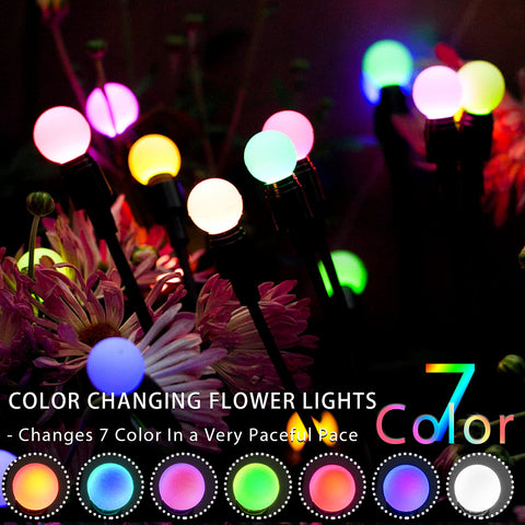 TONULAX two-pack set provides a paired, twinkling garden display.