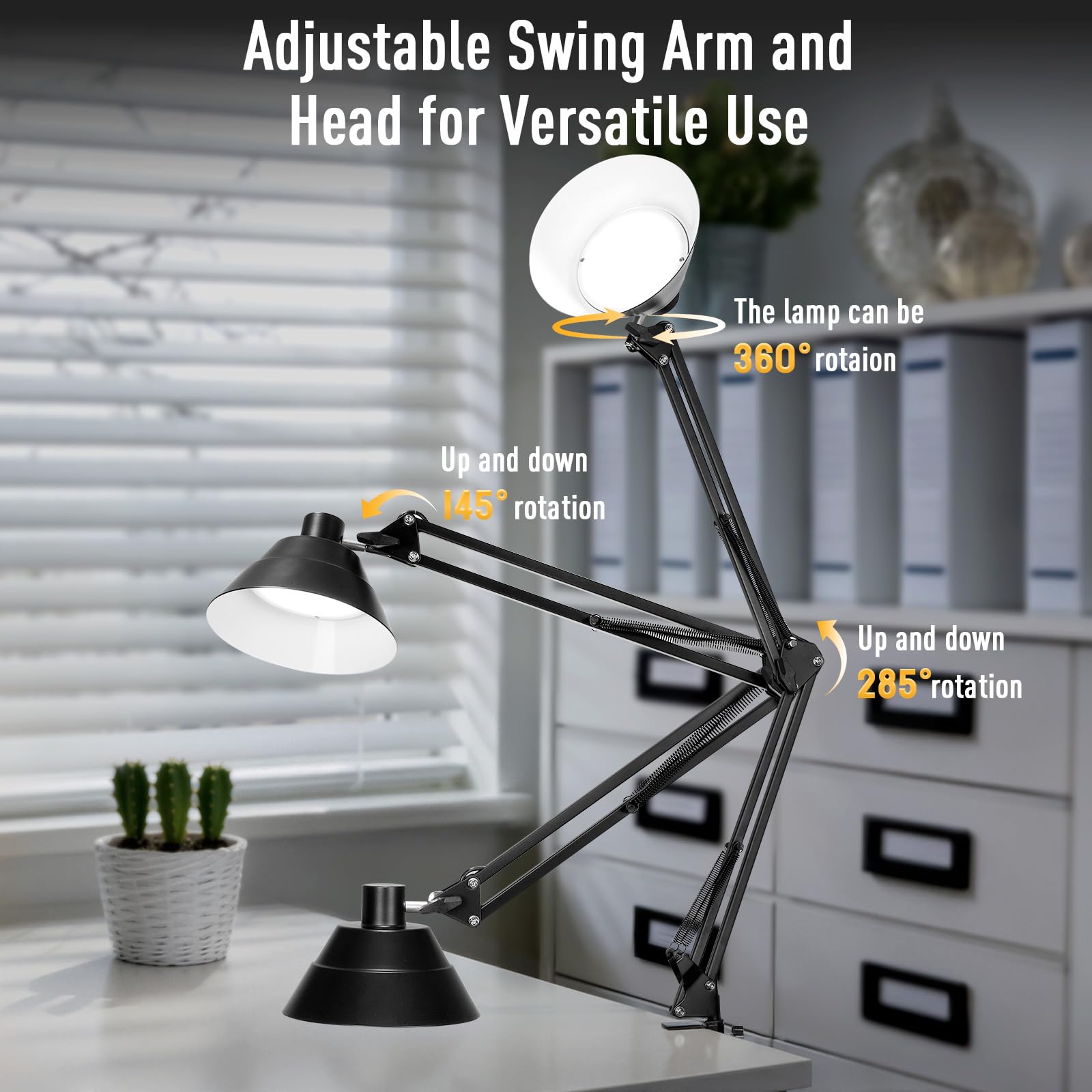 TonyEst metal construction adds durability and a premium look.