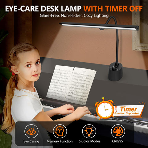 TonyEst auto-off timer helps manage practice sessions without distractions.