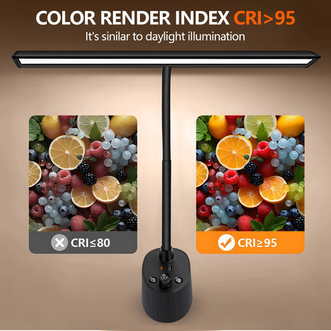 TonyEst 12W LEDs provide even keyboard lighting, reducing eye strain.