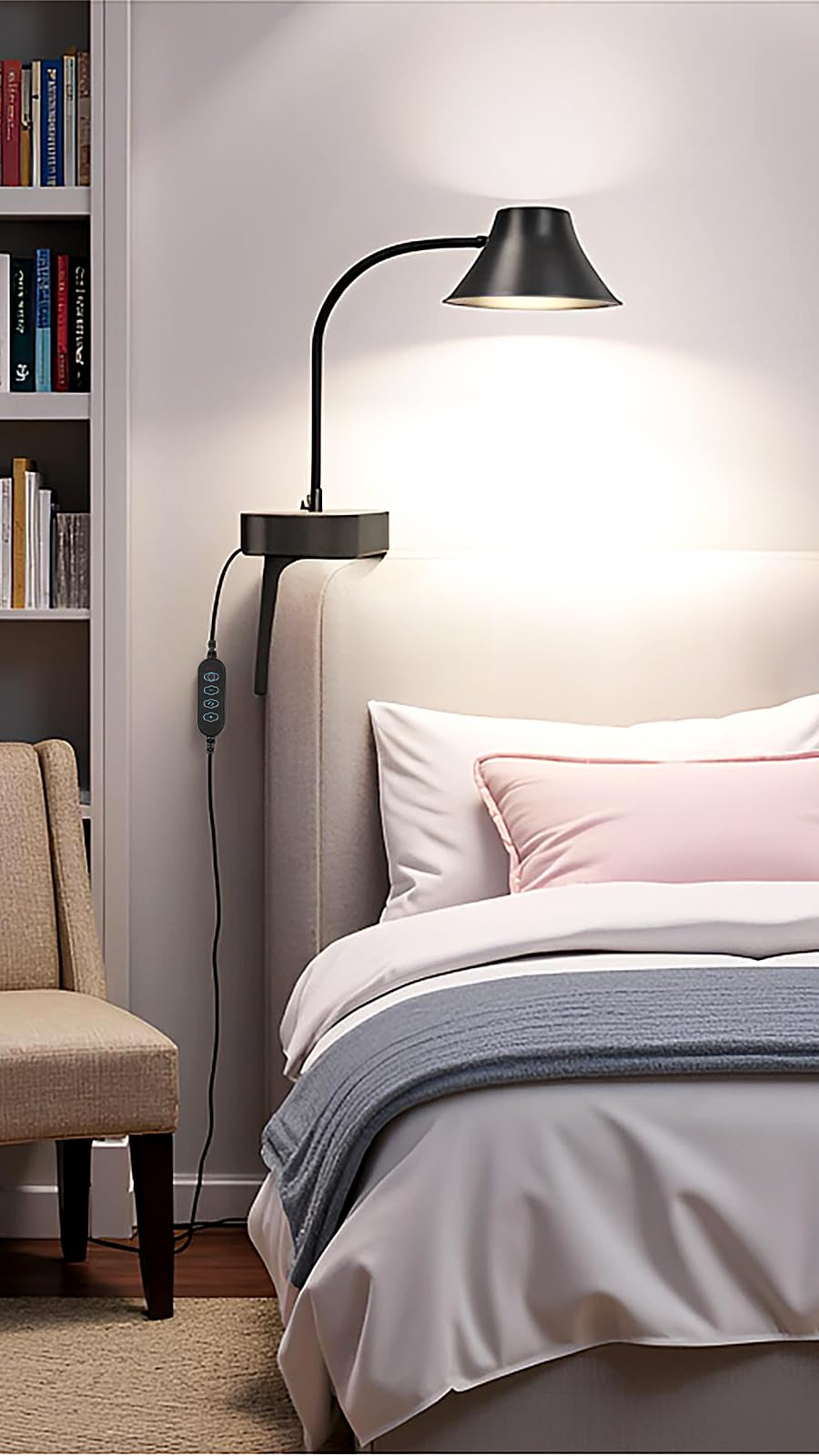 TONYFUL gift-ready bedside lamp suitable for bedrooms, desks, and living spaces.