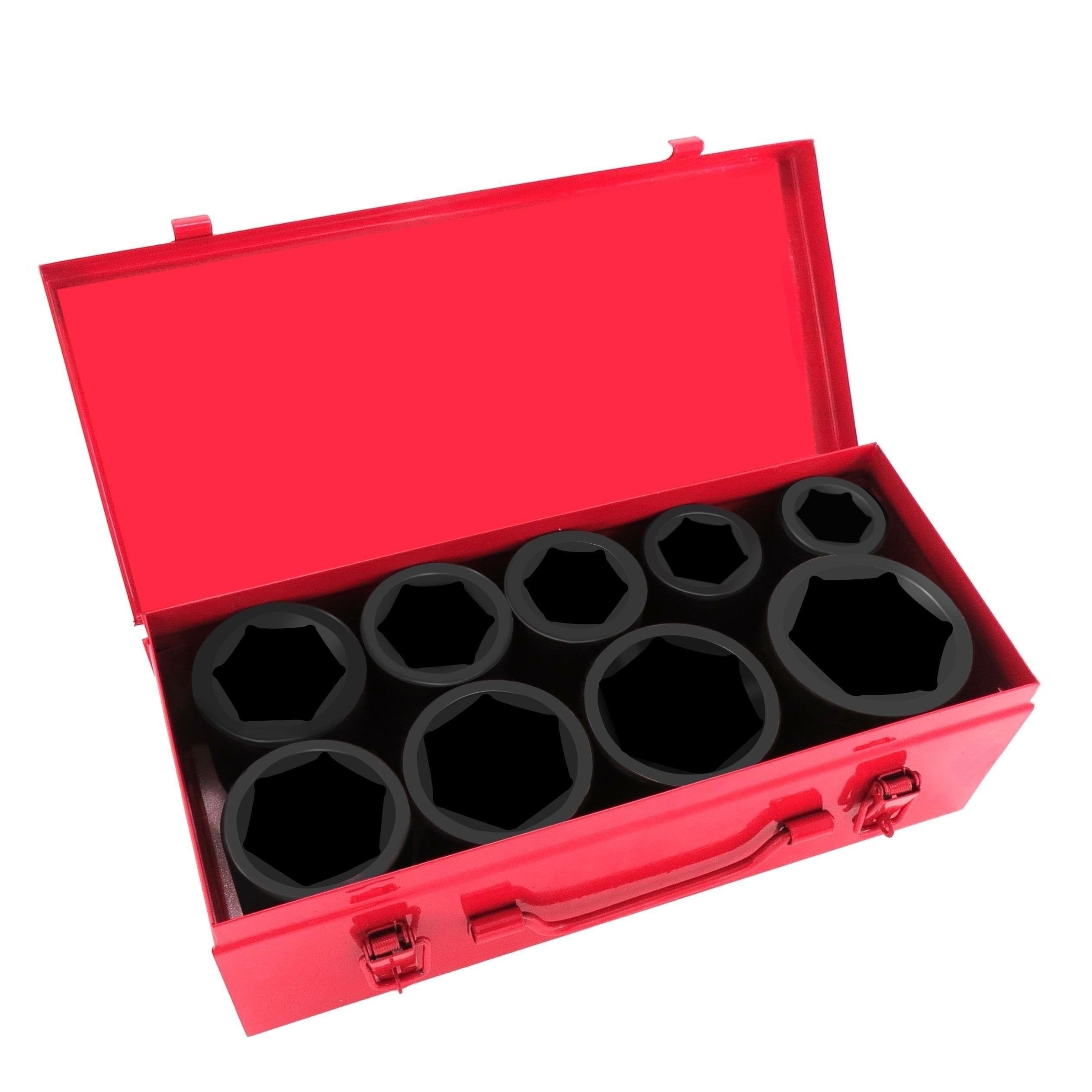 TONYNOL 1in drive deep socket set—comprehensive range for heavy-duty repairs