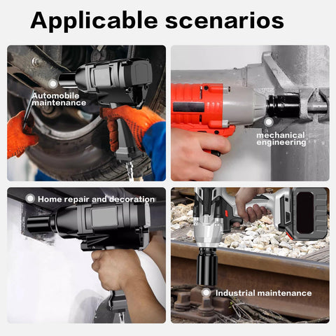 TONYNOL compatible with standard impact wrenches for automotive tasks