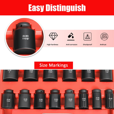 TONYNOL laser-engraved sizes stay legible for fast identification