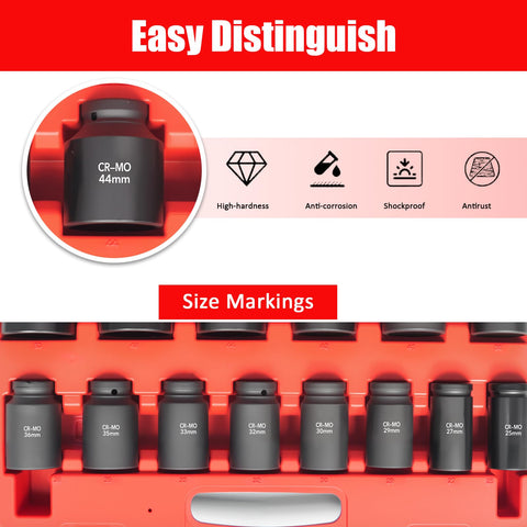 TONYNOL six-point design socket for secure engagement and reduced wear