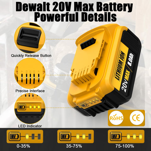TooBAAS battery with LED indicator showing charge status
