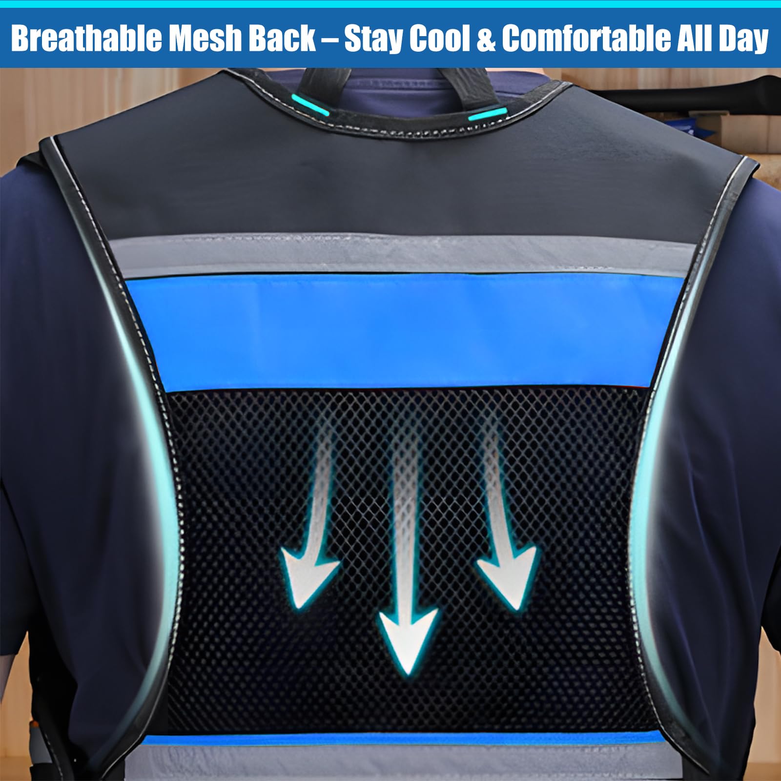TooCust Tool Vest uses 1680D Oxford fabric to endure demanding construction environments.
