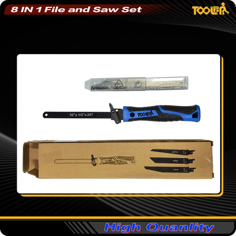 Toolan compact design saves space in your toolbox.