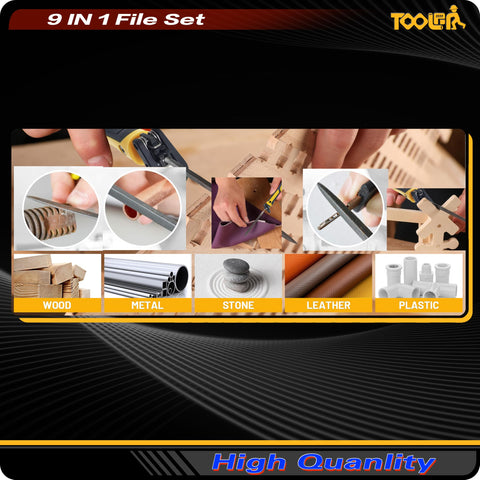Diamond files by TOOLAN delivering smooth finishes