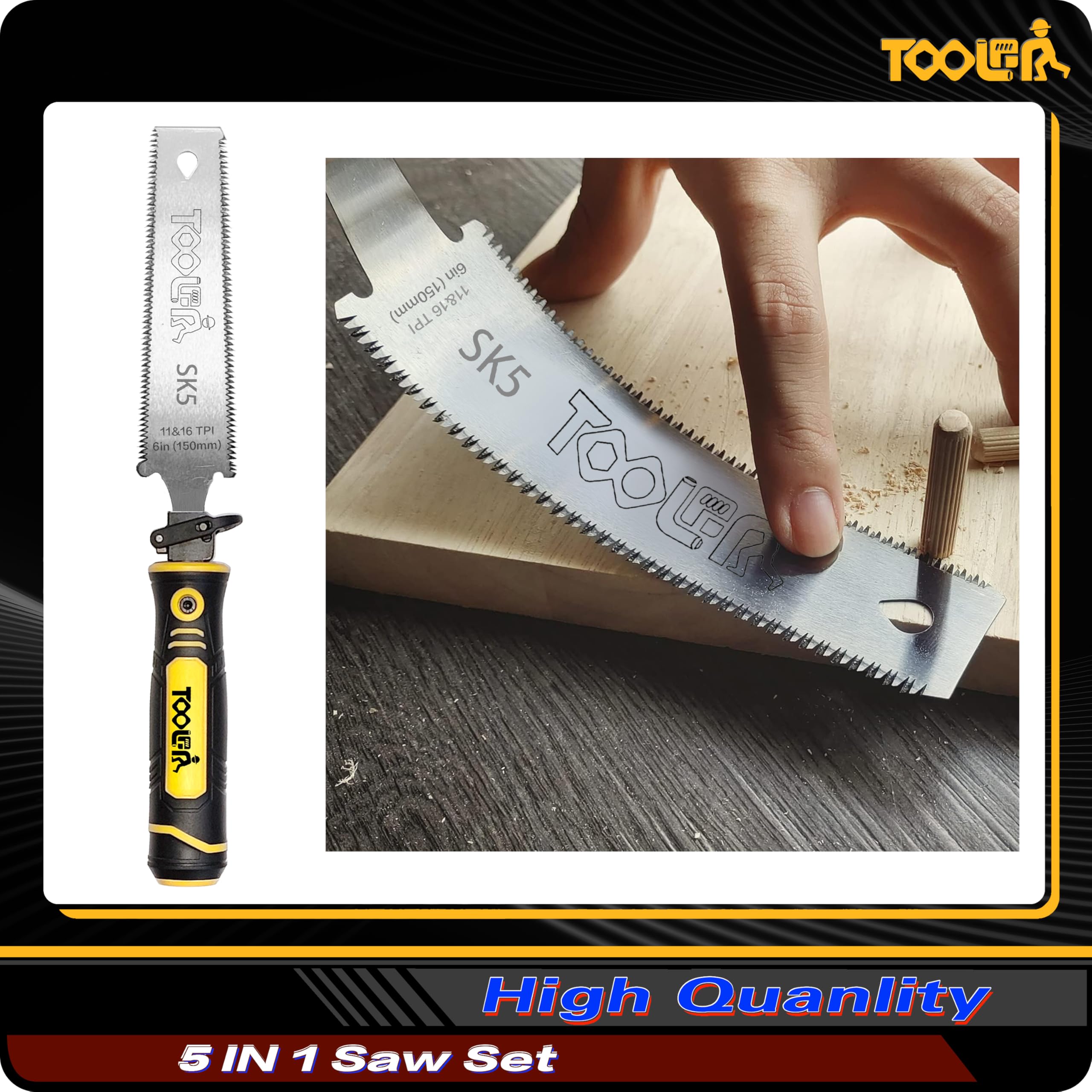 Toolan-double-edged-blades ensure durable performance across materials
