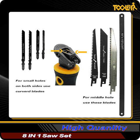 Toolan drywall cutting blades provide durable steel edges for clean sheetrock cuts
