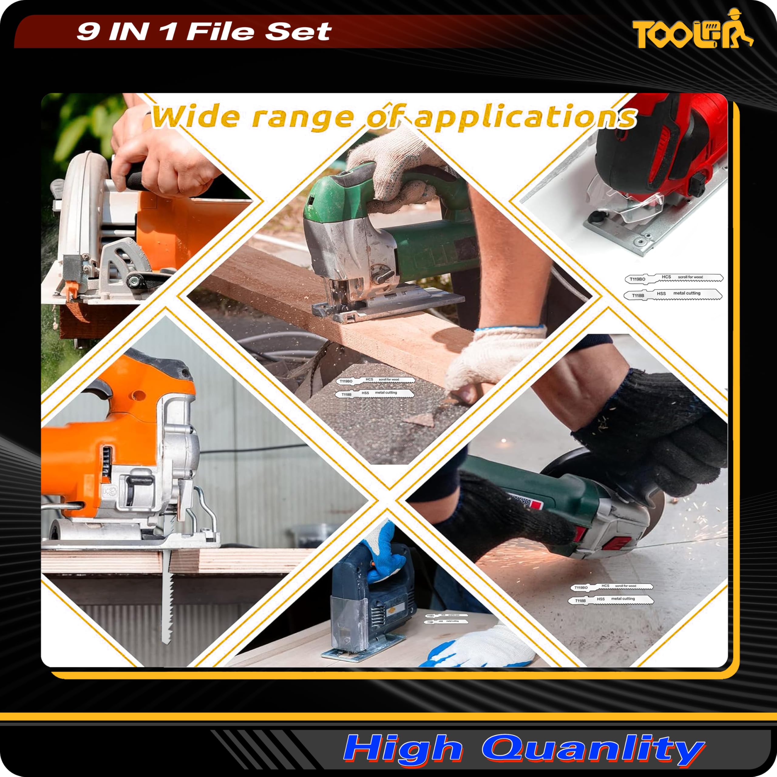 Ergonomic TOOLAN handle reduces fatigue during use