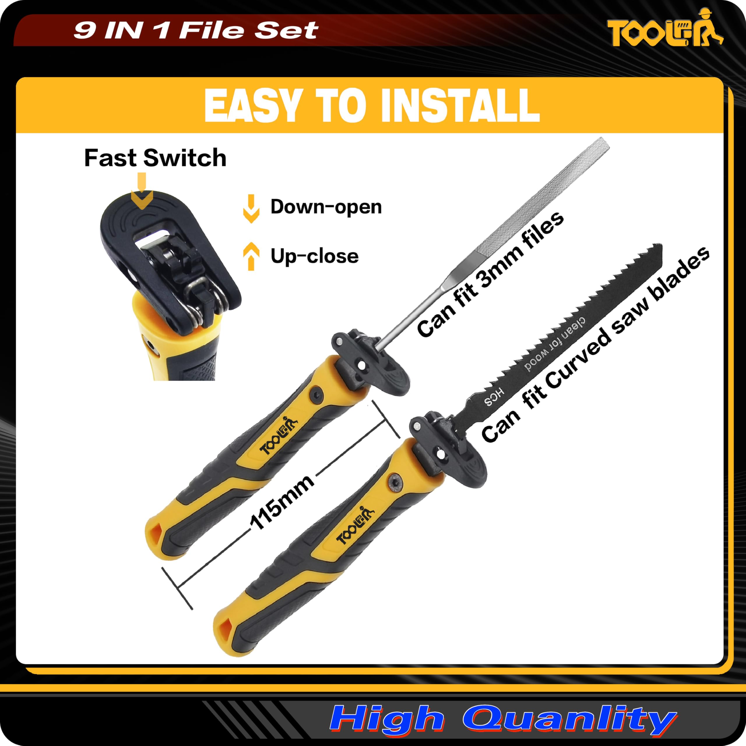 High-speed steel blades by TOOLAN for durable cutting